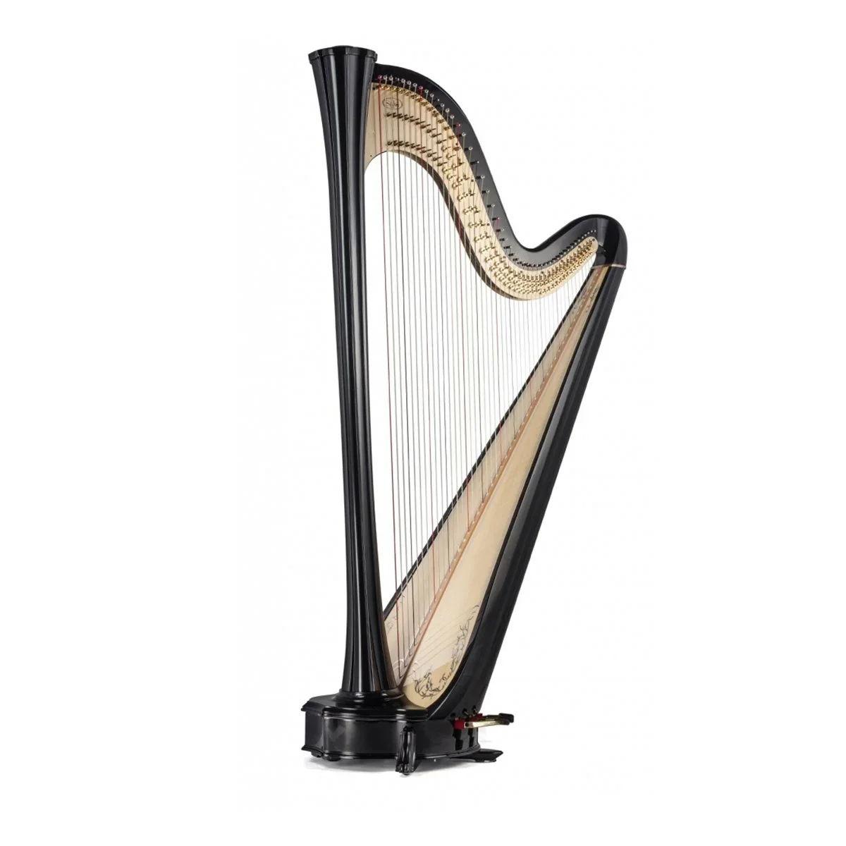 Salvi-Aurora-Professional-Pedal-Harp-Ebony.webp