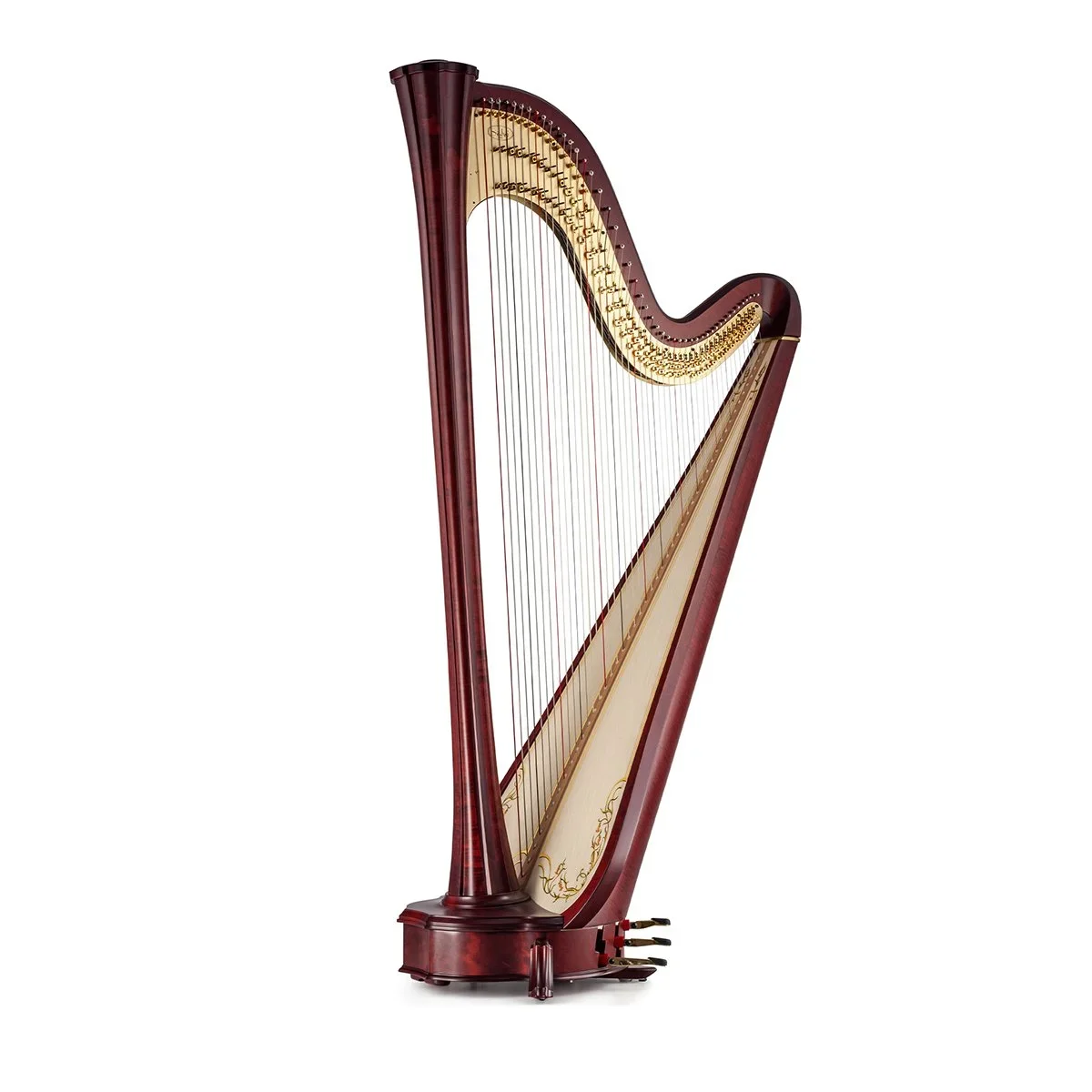 Salvi-Aurora-Professional-Pedal-Harp-Mahogany.webp