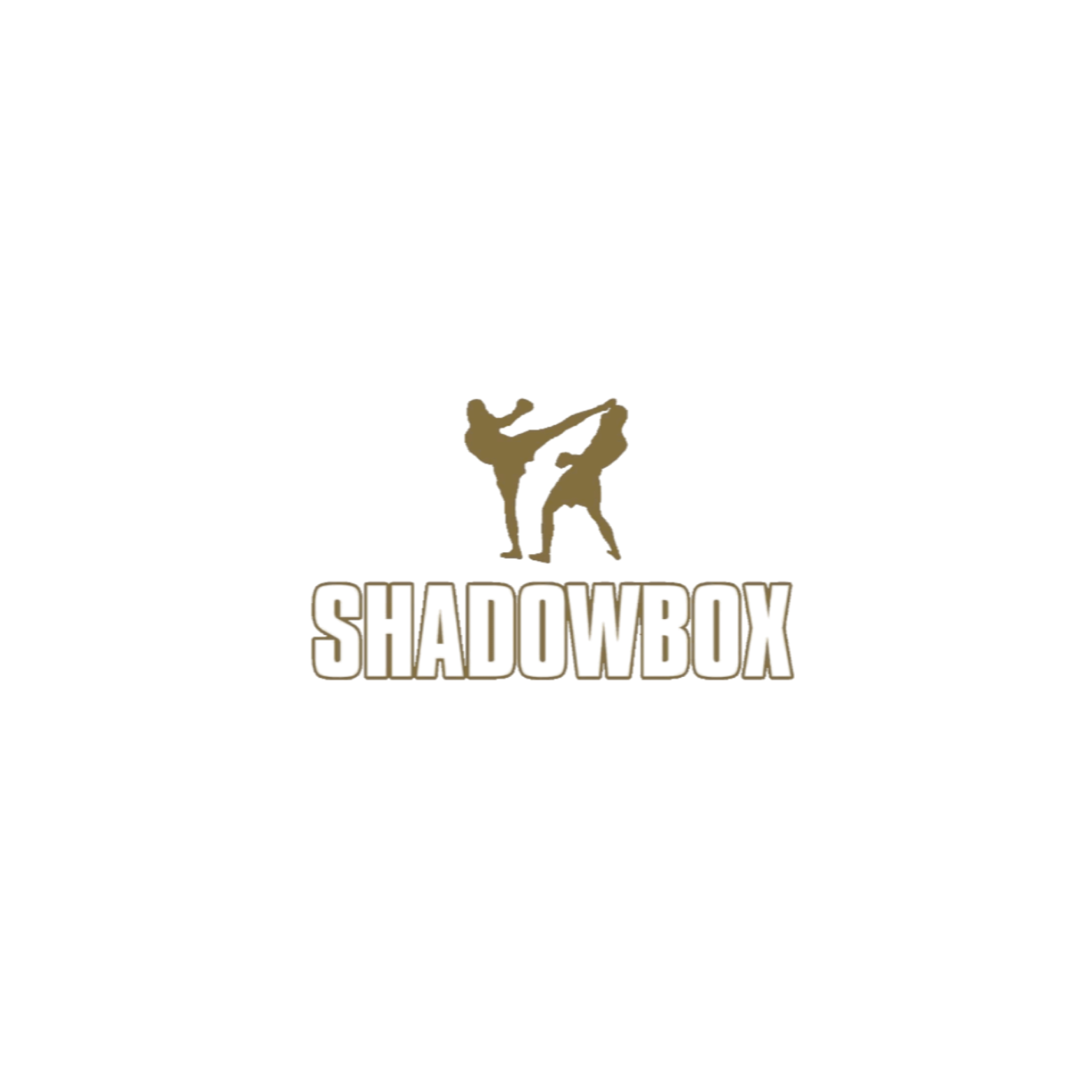 Shadowbox logo featuring two martial artists in a fighting stance, with the word 'SHADOWBOX' in bold font underneath.