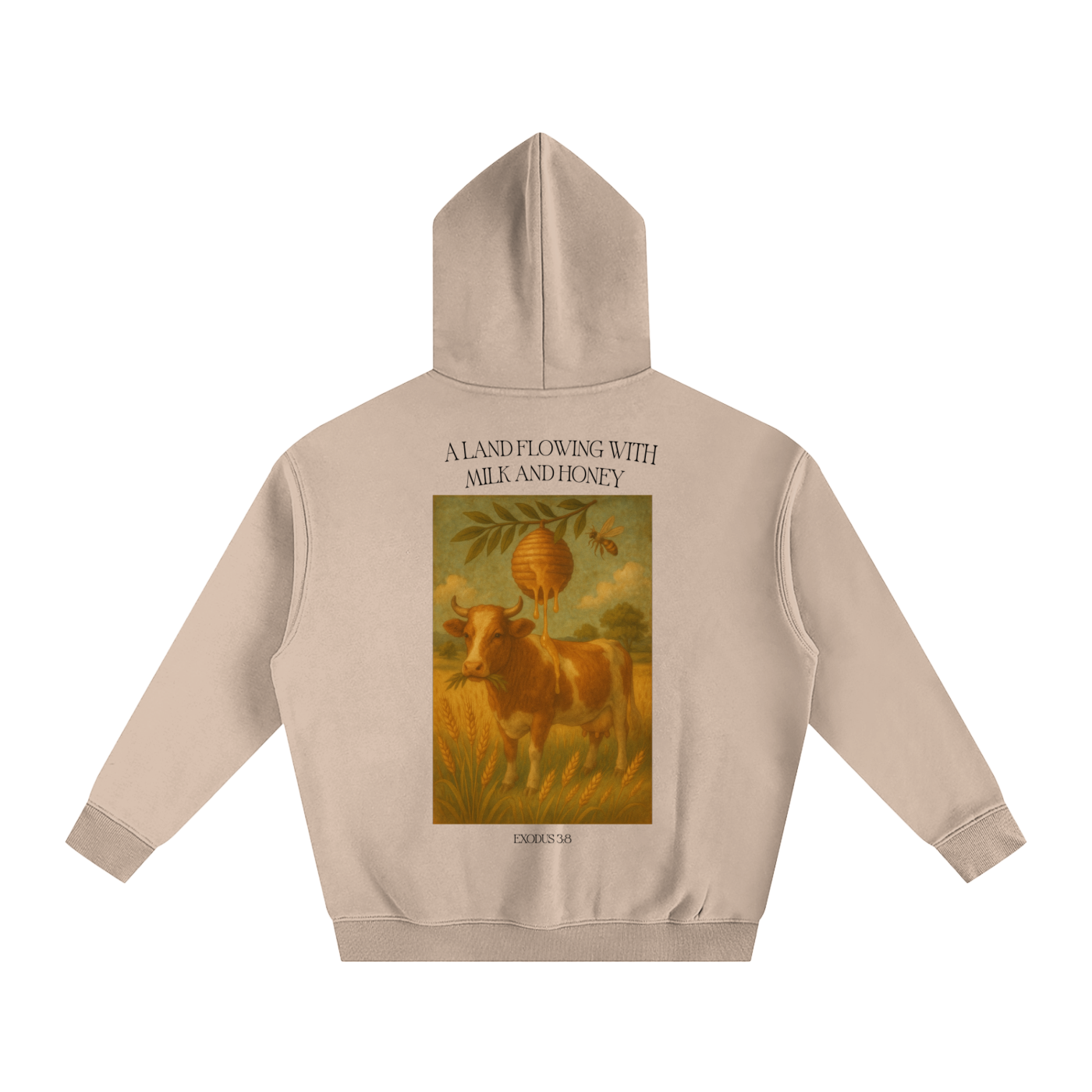 Exodus 3:8 Gray Apricot