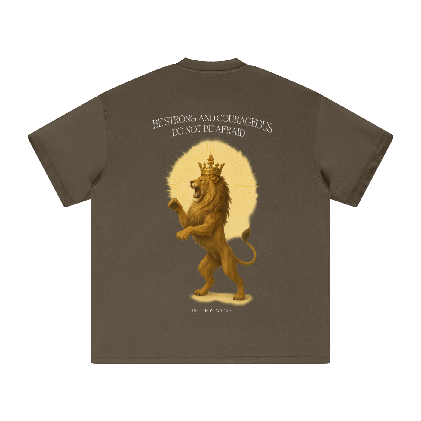 Deuteronomy 31:6 Brown