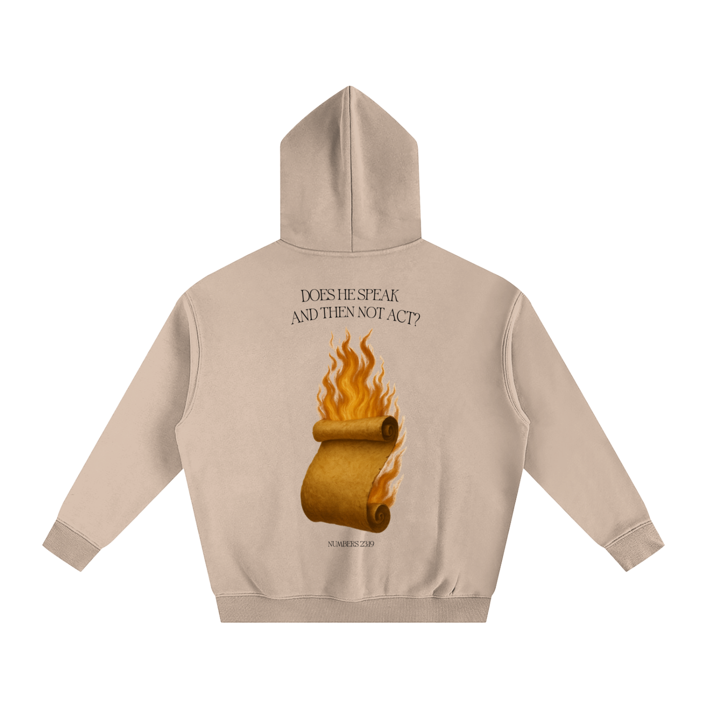 Number 23:19 Gray Apricot