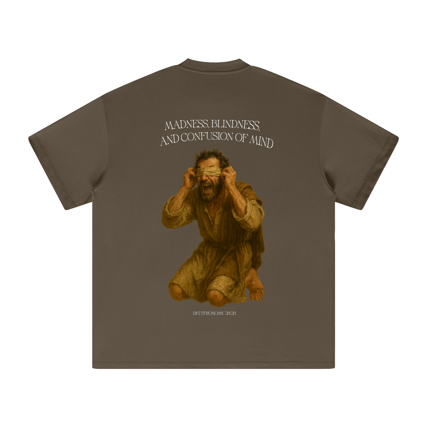 Deuteronomy 28:28 Brown