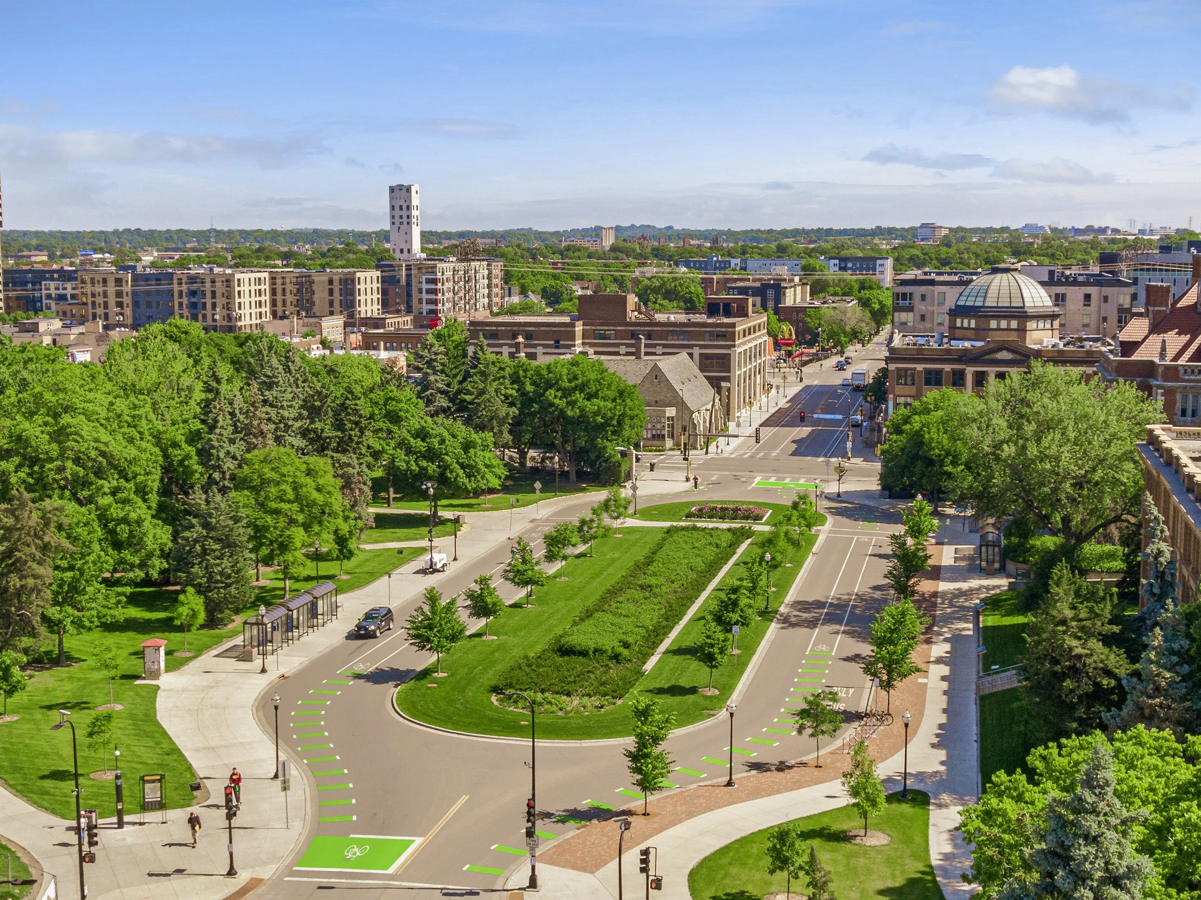 UMN Pleasant Street Reconstruction