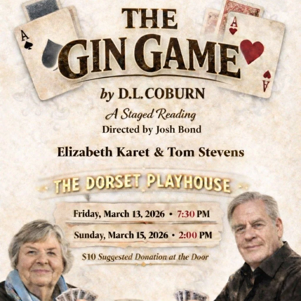 Tonight, Friday, March 13th at 7:30 PM and Sunday, March 15th at 2PM. NO TICKETS OR RESERVATIONS NEEDED. $10 Requested donation at the door. See you at Your Community Theater.