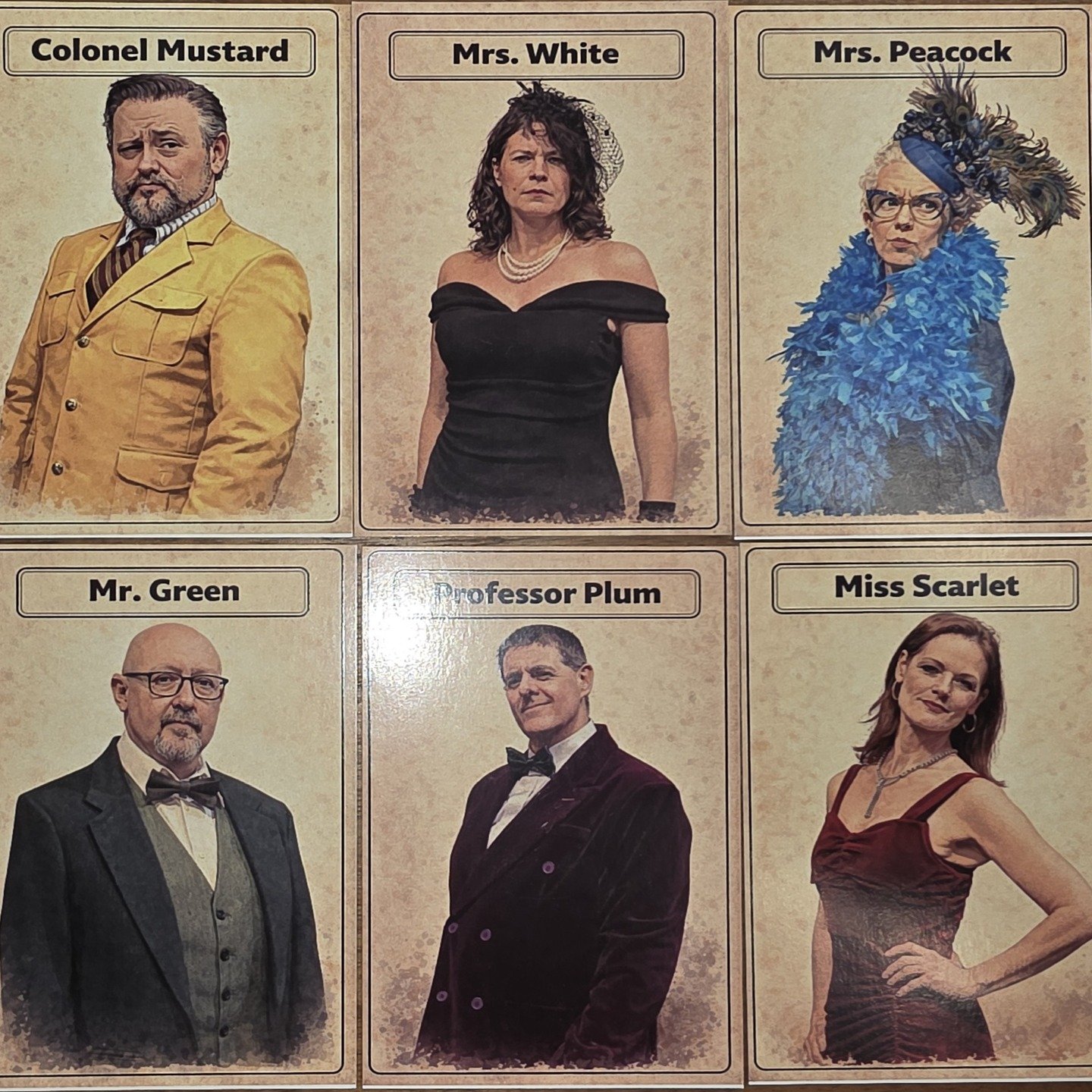 All the Characters you love plus Wadsworth, Yvette and the Cook!
Clue: On Stage opening soon at the Dorset Playhouse. April 10, 11, 17 &amp; 18 at 7:30PM and April 12 &amp; 19 at 2PM. Tickets available at https://dorsetplayers.org or call 802-867-577