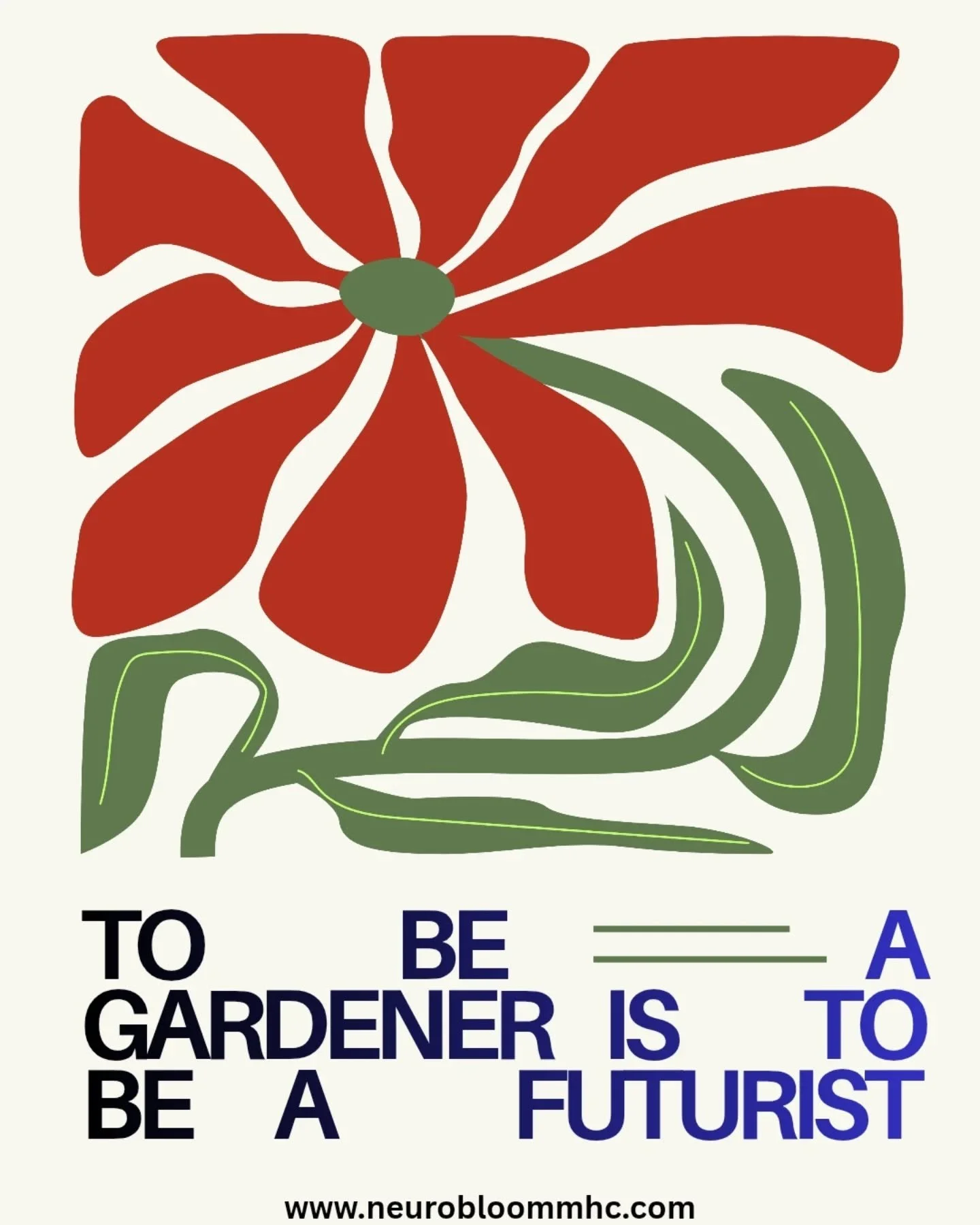 To be a gardener is to be a futurist.

You plant seeds without knowing what will grow.
Mental health change works the same way.

Neuroplasticity is not sudden. It is built through repetition.
Through staying with one breath a little longer.
Trying on