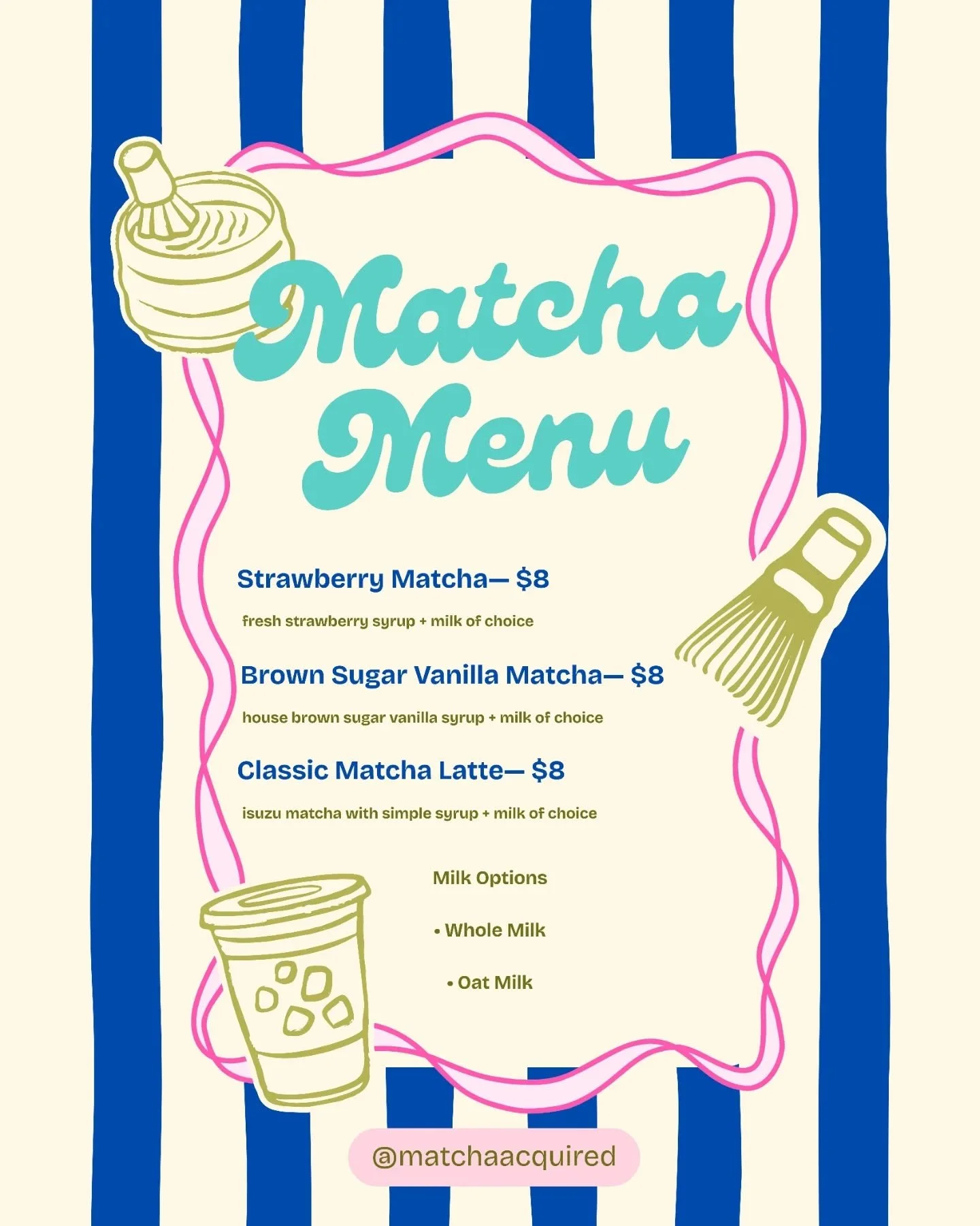 WOOHOO ✨ Breaking news: @matchaacquired is officially joining DARE TO DREAM as one of our featured vendors 🌙🍵

Founded by a Black therapist and creative, Matcha Acquired brings together care, artistry, comfort, and community through beautifully cra