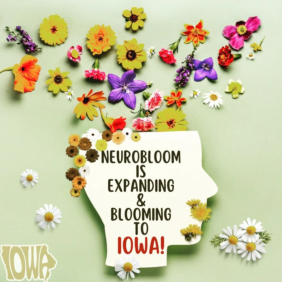 BIG NEWS: NeuroBloom is officially expanding to Iowa! 🌱🤎

Our founder and clinical director, Azzah Nasraddin, is now a Licensed Independent Social Worker in Iowa!

This expansion is especially meaningful because Iowa is Azzah&rsquo;s home state and