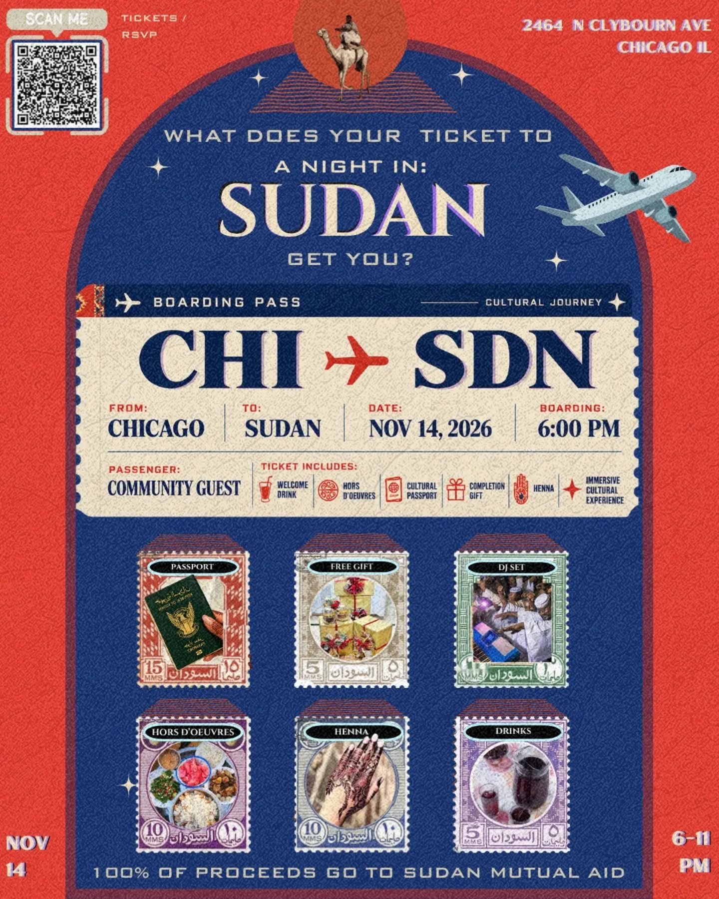 POV: You just booked a $25 round-trip flight from Chicago to Sudan.

Listen y&rsquo;all, we KNOW $25 can be a lot in this economy! Our team has been putting in WORK to make sure this is a genuinely dope, immersive experience worth every penny.

Your 