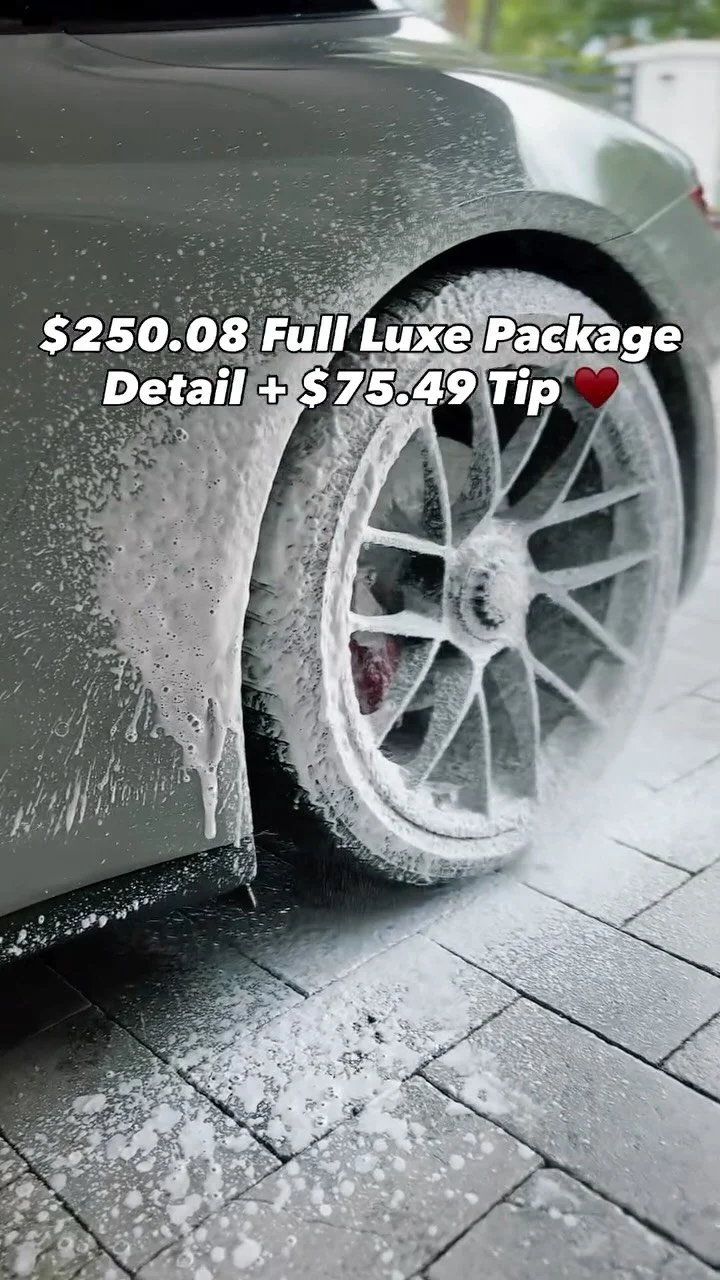 Watch Us Give This Beauty The Full Luxe Package It Deserves 🧼 Every glance feels like slow motion, every reflection screams luxury. It's Not Clean Unless… It's Luxe Touched✅
Our Services ⬇️
✅Ceramic Coating/Wax
✅Interior/Exterior Details
✅B