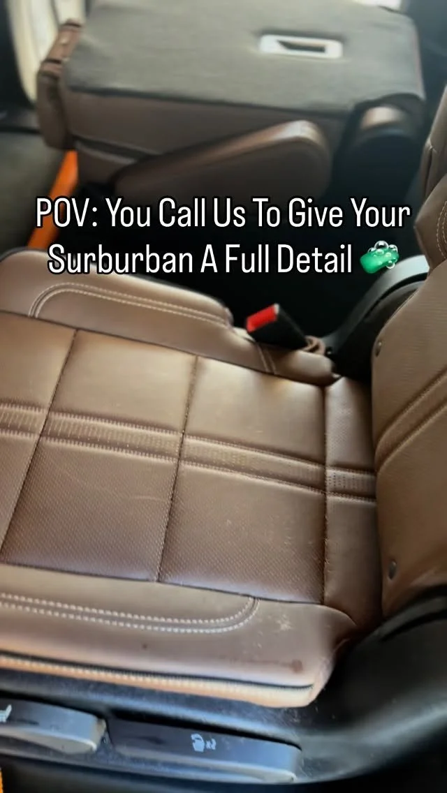 🚙 Big body SUVs like this take time, precision, and the right touch to really make them pop! But nothing beats seeing that pure white paint shining again and the interior looking spotless. From the deep clean on every panel to the crisp reflections