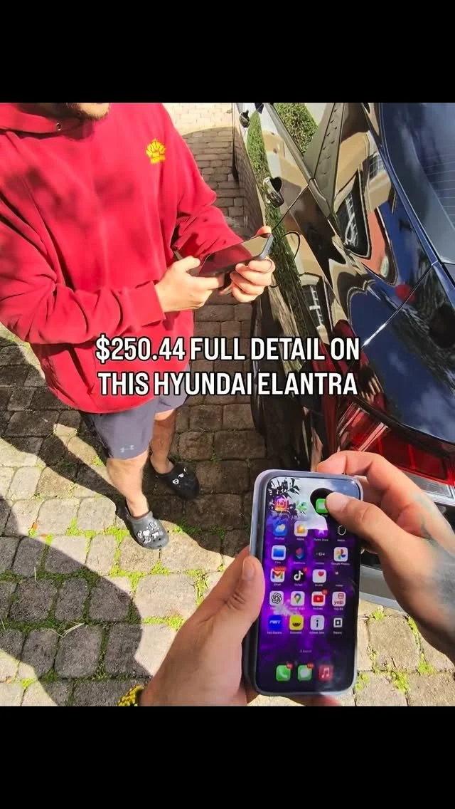 Turning everyday rides into showroom shine!! Watch as this Hyundai Elantra gets the Luxe Touch treatment — deep interior cleanse, flawless exterior finish, and that mirror-gloss perfection that makes every drive feel brand new again. 
It&rsquo