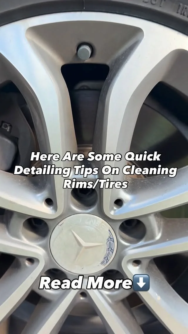 Quick Detailing Tips for Cleaning Rims 🧽
A lot of people don’t actually know the right way to clean their rims — here’s how I do it ✅
1️⃣ Use a dedicated wheel cleaner – Don’t use your regular car soap. Wheel cleaners