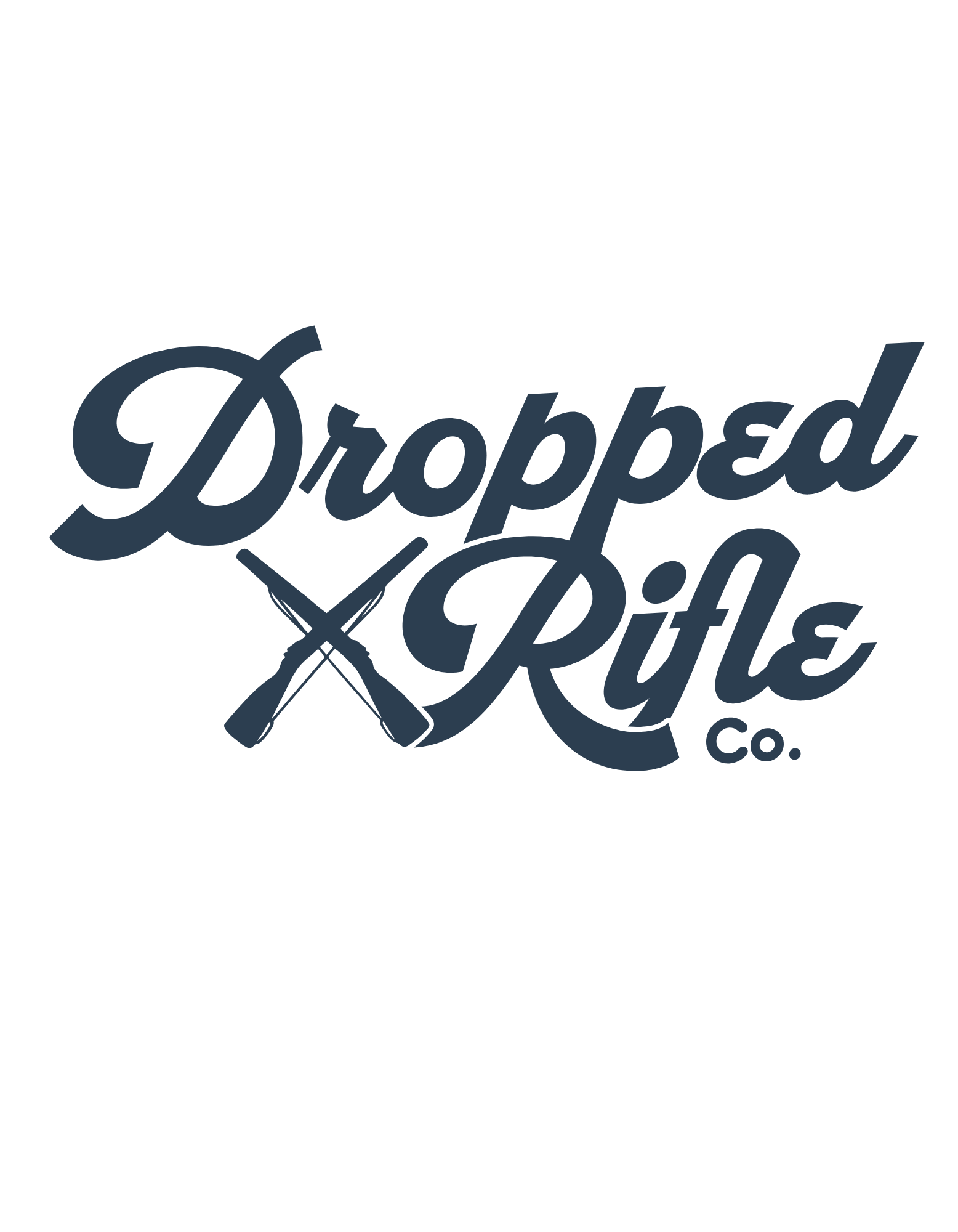 Dropped Rifle Co - logo