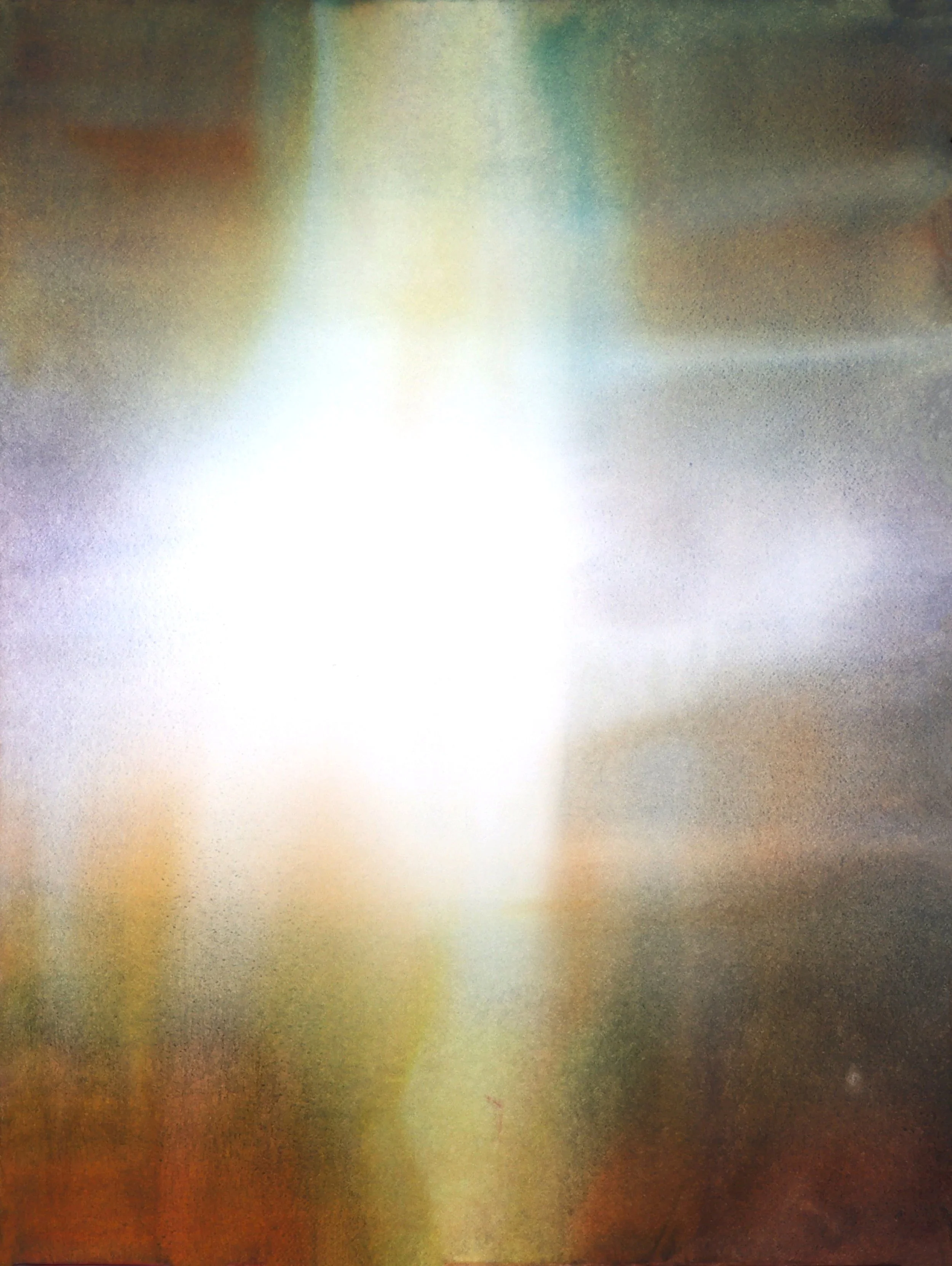 Back Flash No.13,
Watercolour on cotton paper stretched on basswood panel,
60x80 cm,
2024
