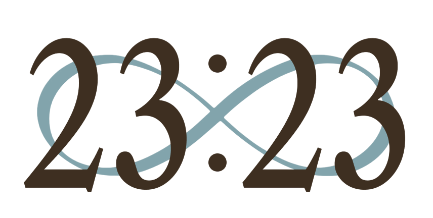 23 : 23