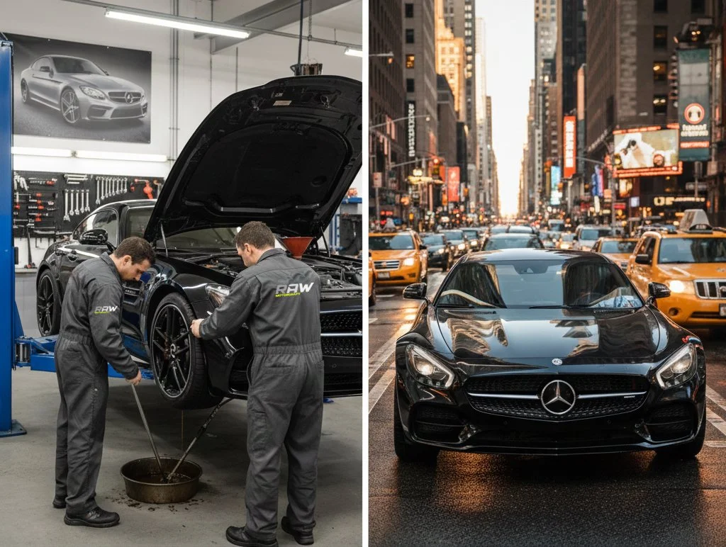 Oil Change &amp; Collision Repair in NYC | RAW Motorcraft Auto Body Shop.