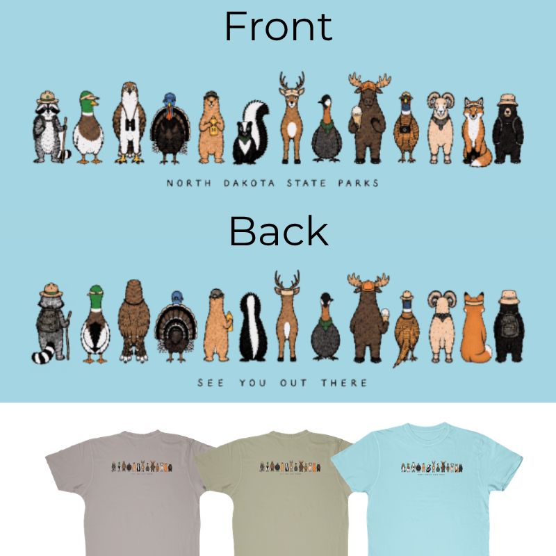 Critter Line Up Tee