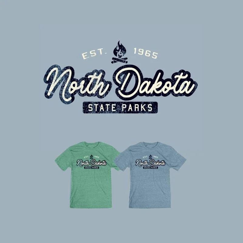 ND Parks Script Tee
