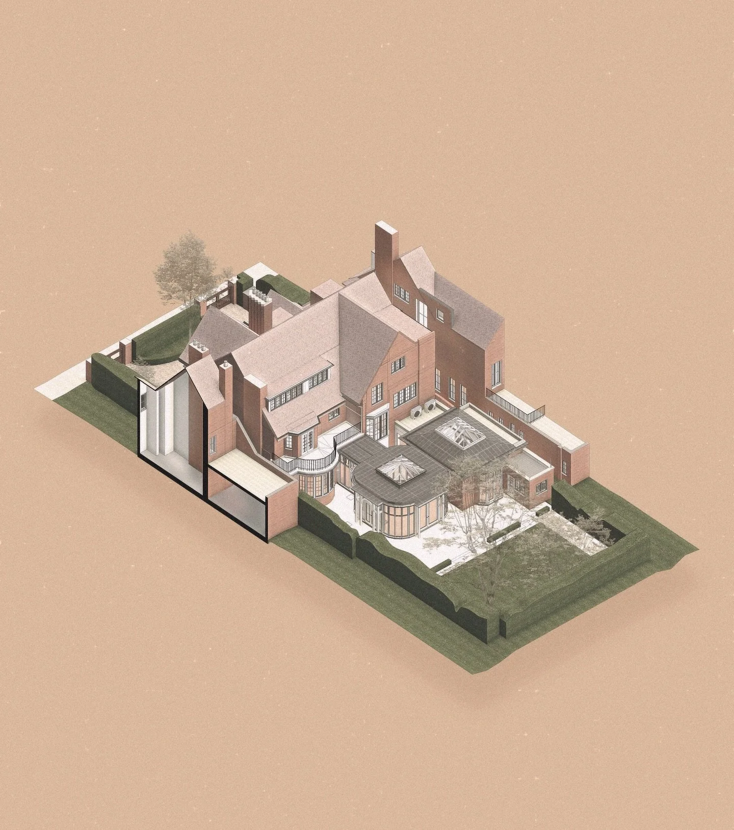 Wadham Gardens 

En Wadham Gardens la tecnolog&iacute;a se convierte en un gesto de cuidado. A partir de la captura de los espacios en una nube de puntos, la vivienda fue le&iacute;da en cada textura y proporci&oacute;n. El modelo BIM resultante no s