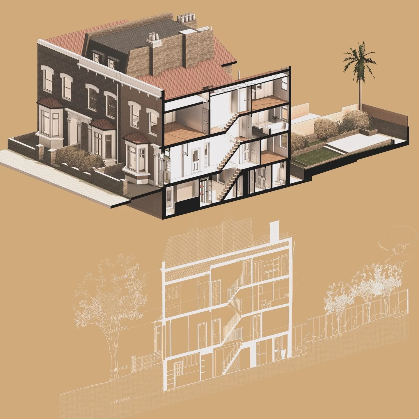 𝙁𝙤𝙪𝙡𝙙𝙚𝙣 | 𝙐𝙣𝙞𝙩𝙚𝙙 𝙆𝙞𝙣𝙜𝙙𝙤𝙢

In the Foulden project, precision becomes a dialogue between geometry and interpretation. Starting from point cloud data, every decision &mdash; whether in CAD drawings or BIM modeling &mdash; responds to