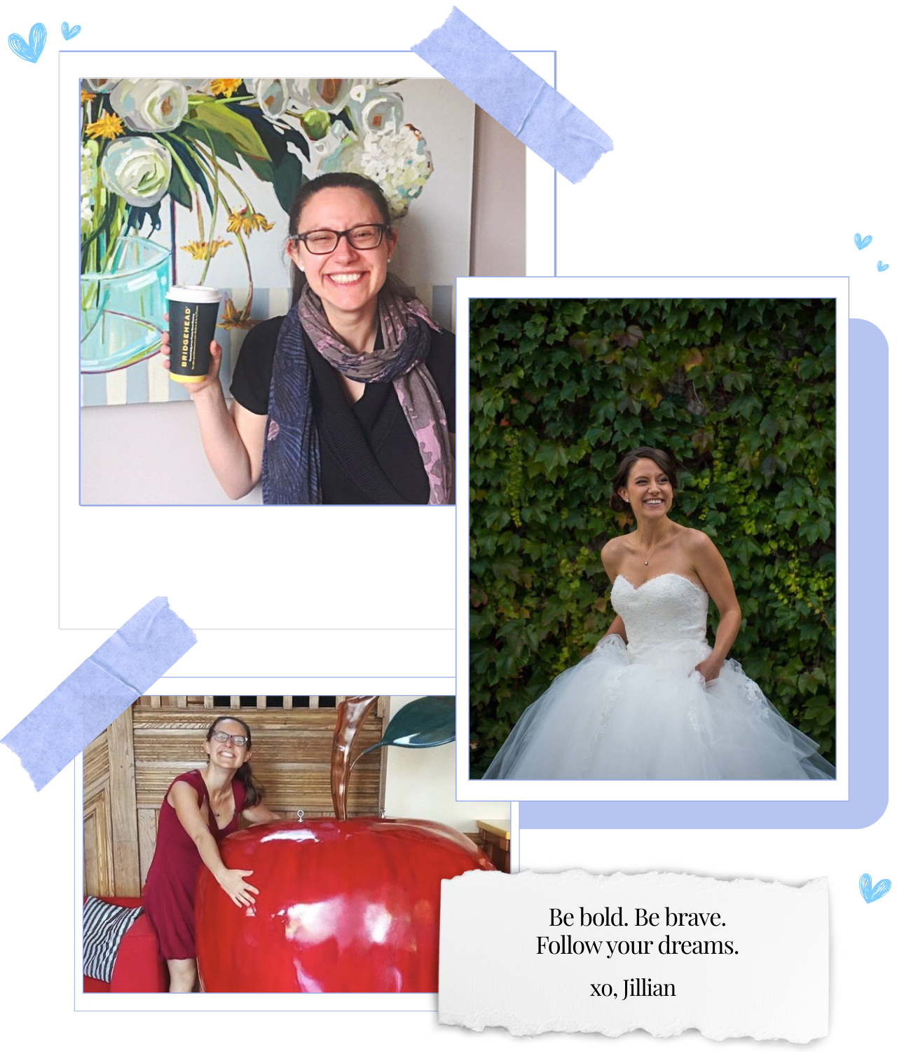 Photo Collage of Jillian Maclean Sports Romance Author