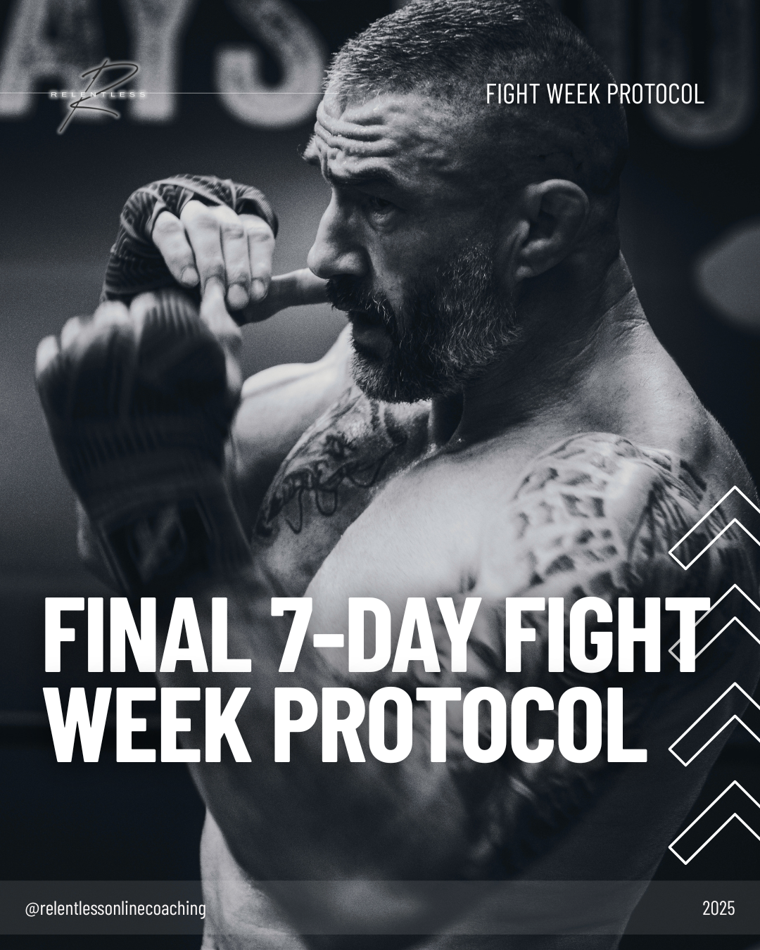 Final 7-Day Fight Week Protocol