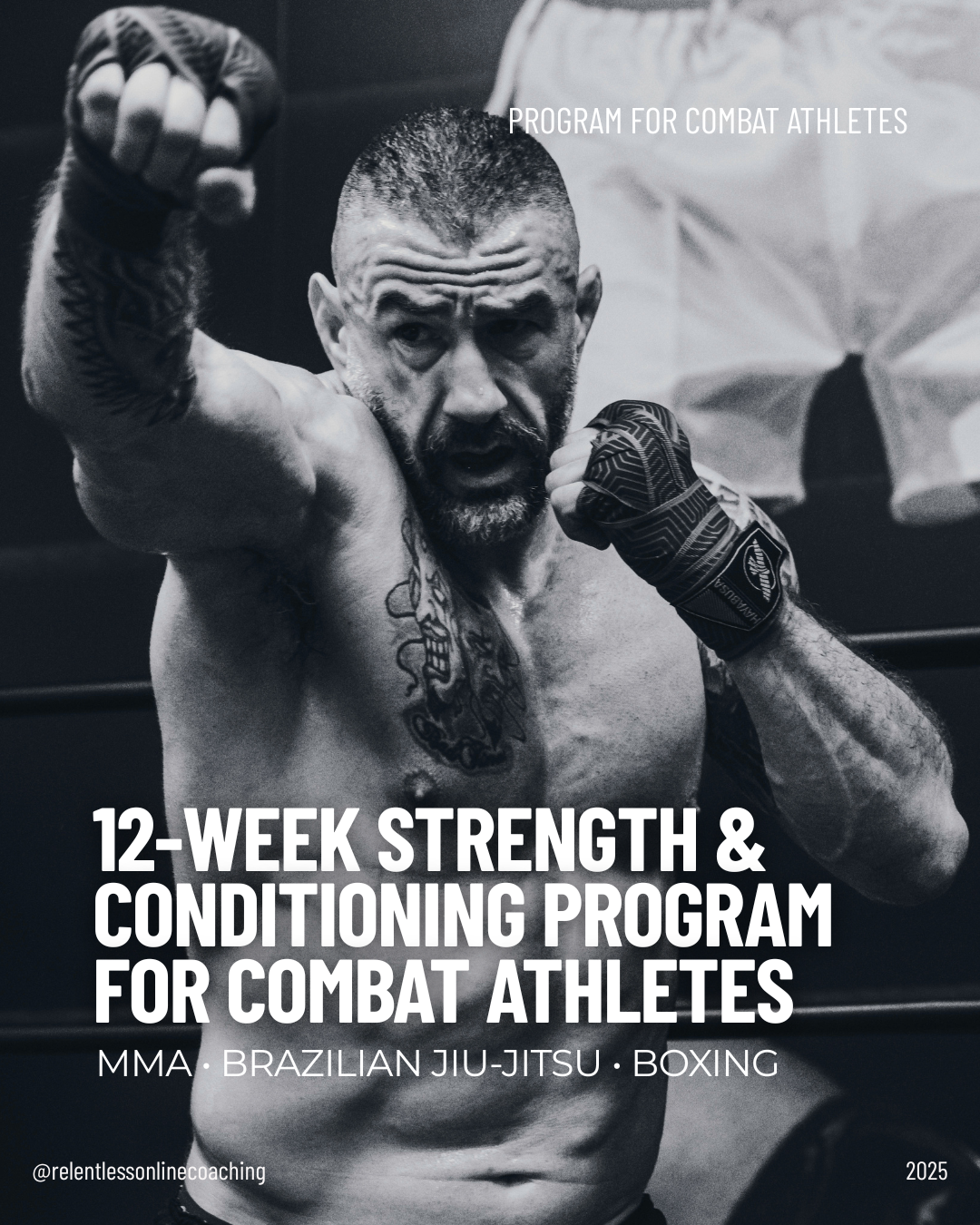 12-Week Strength & Conditioning Program for Combat Athletes