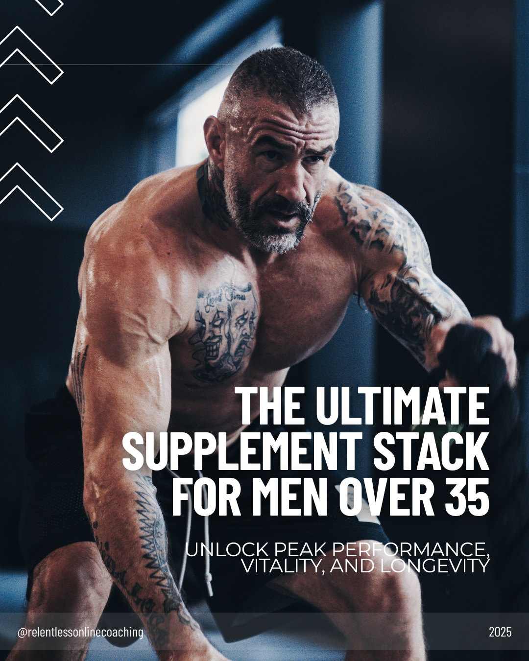 The Ultimate Supplement Stack for Men Over 35