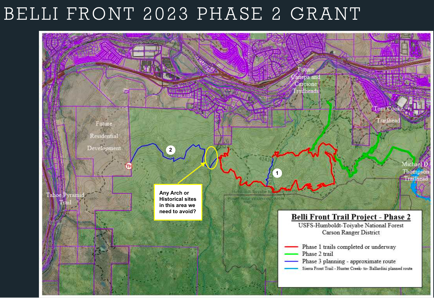 Belli Ranch Trails Project