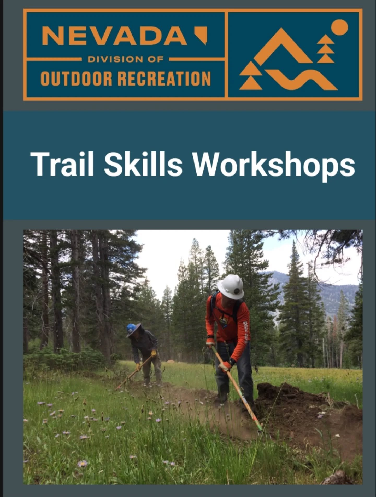Trails Training Alert! Please read below for a brief overall description. Access the link in our bio for information on specific dates, levels of training, etc. These trainings are essential to ensuring the future of Trailbuilding continues in a posi
