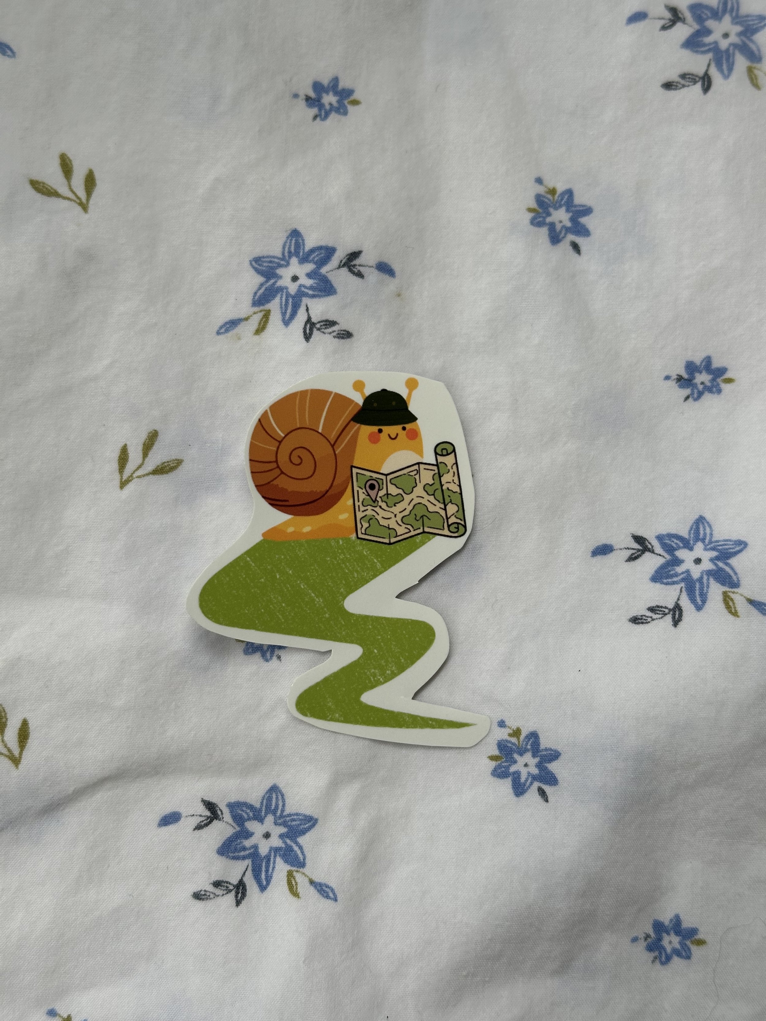 Trail Snail Sticker