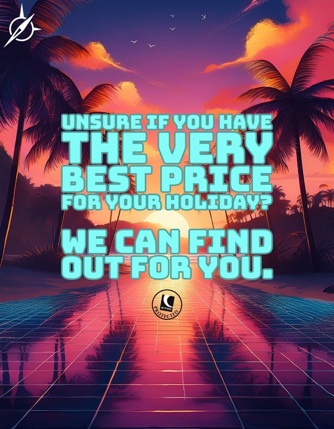 ✈️ PRICE BEAT GUARANTEE &ndash; YOU WIN EITHER WAY! 🌍

Think you&rsquo;ve found the best deal for your holiday? Let us put it to the test.
💰 If we can beat your current price &ndash; you save money.
✅ If we can&rsquo;t &ndash; you get peace of mind