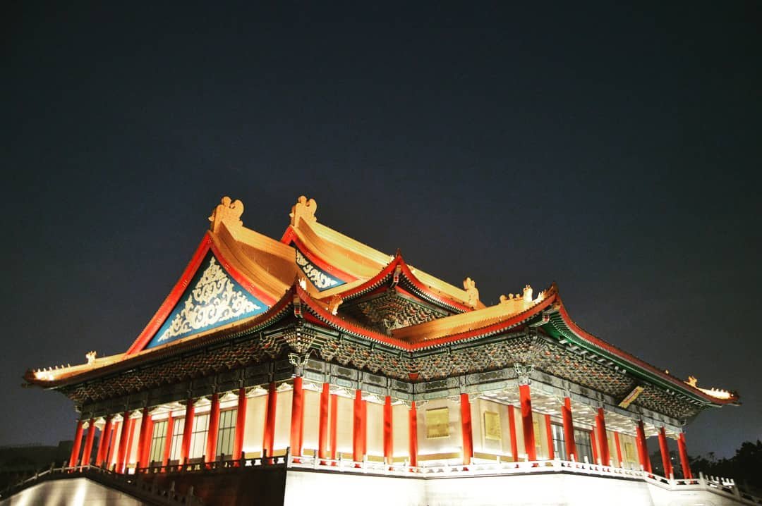 National concert hall looking all pretty ... #taiwan #taipei #asia #travel #concerthall
