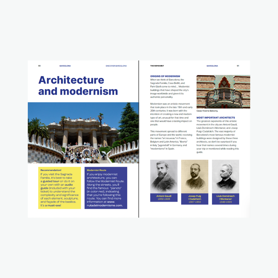 Architecture and modernism (Barcelona guide)