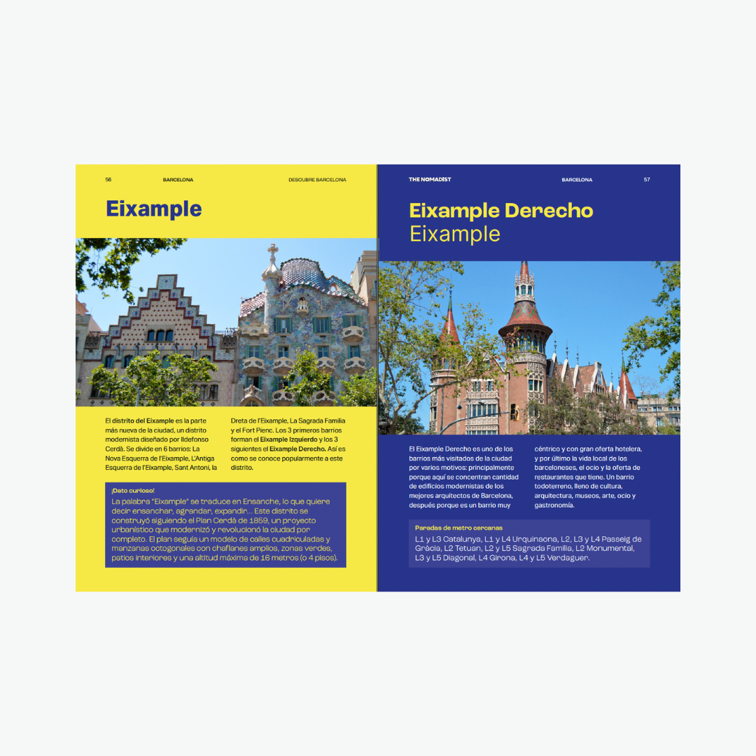 Eixample y Eixample Derecho (guía de Barcelona)