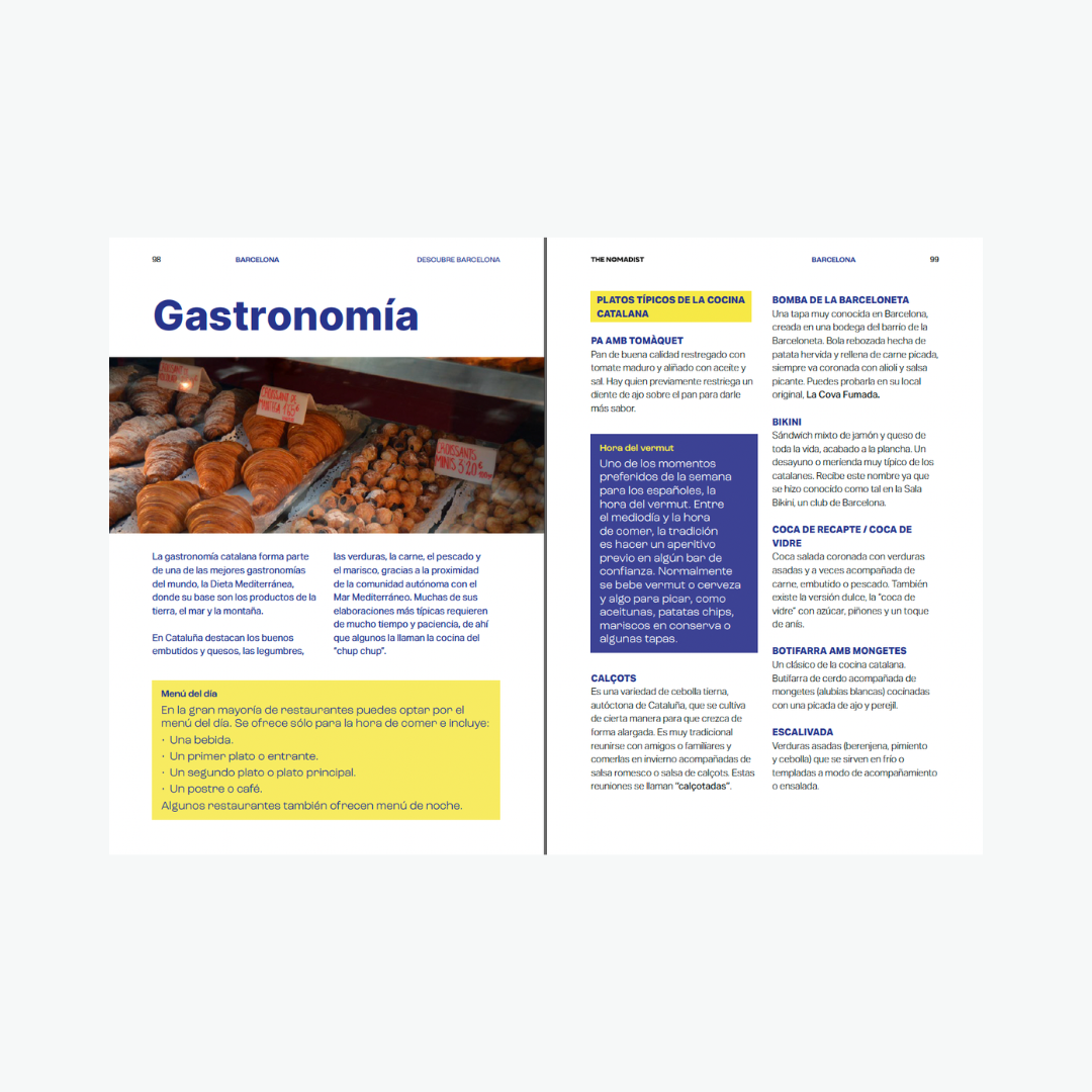 Gastronomía catalana (guía de Barcelona)