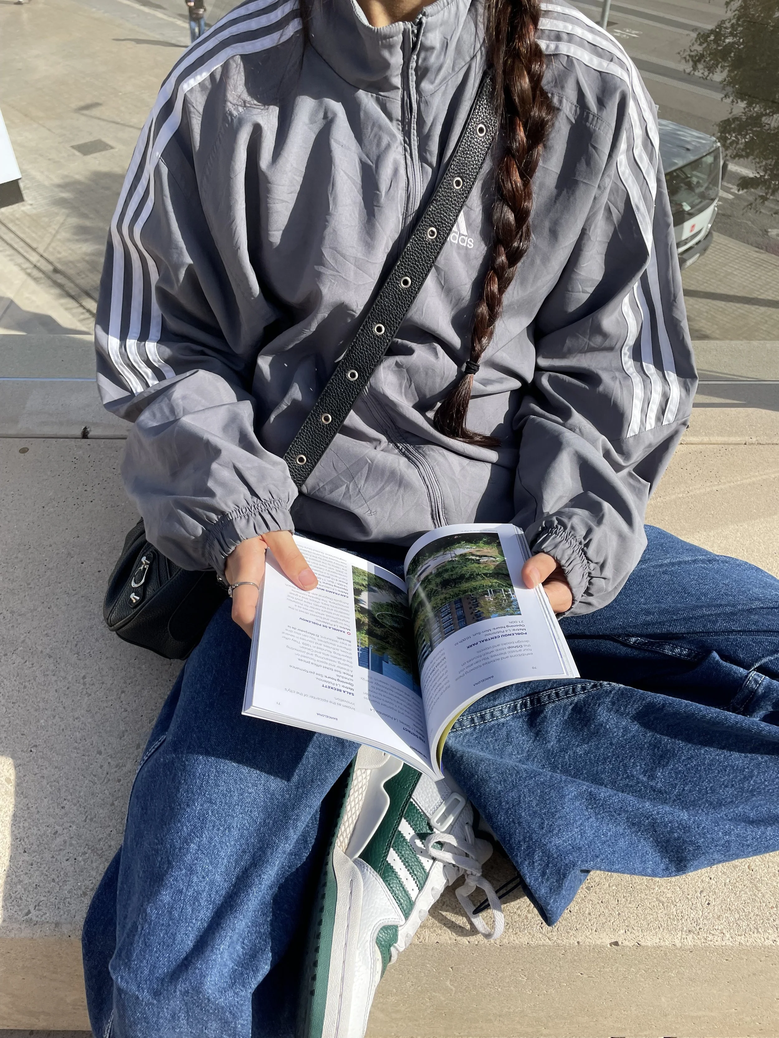 Guia de Barcelona y chica