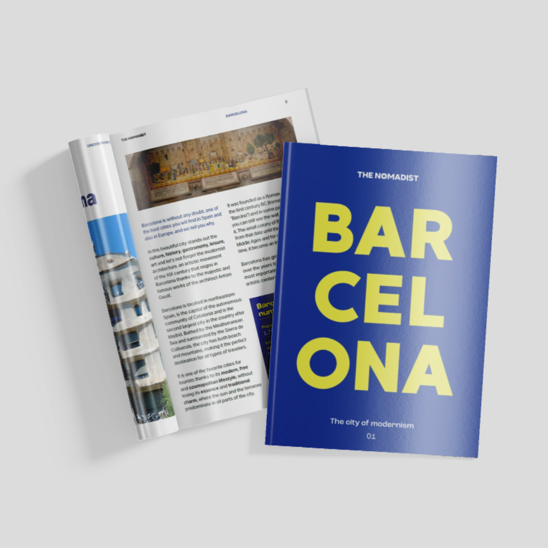 Vista secundaria de la guía de Barcelona
