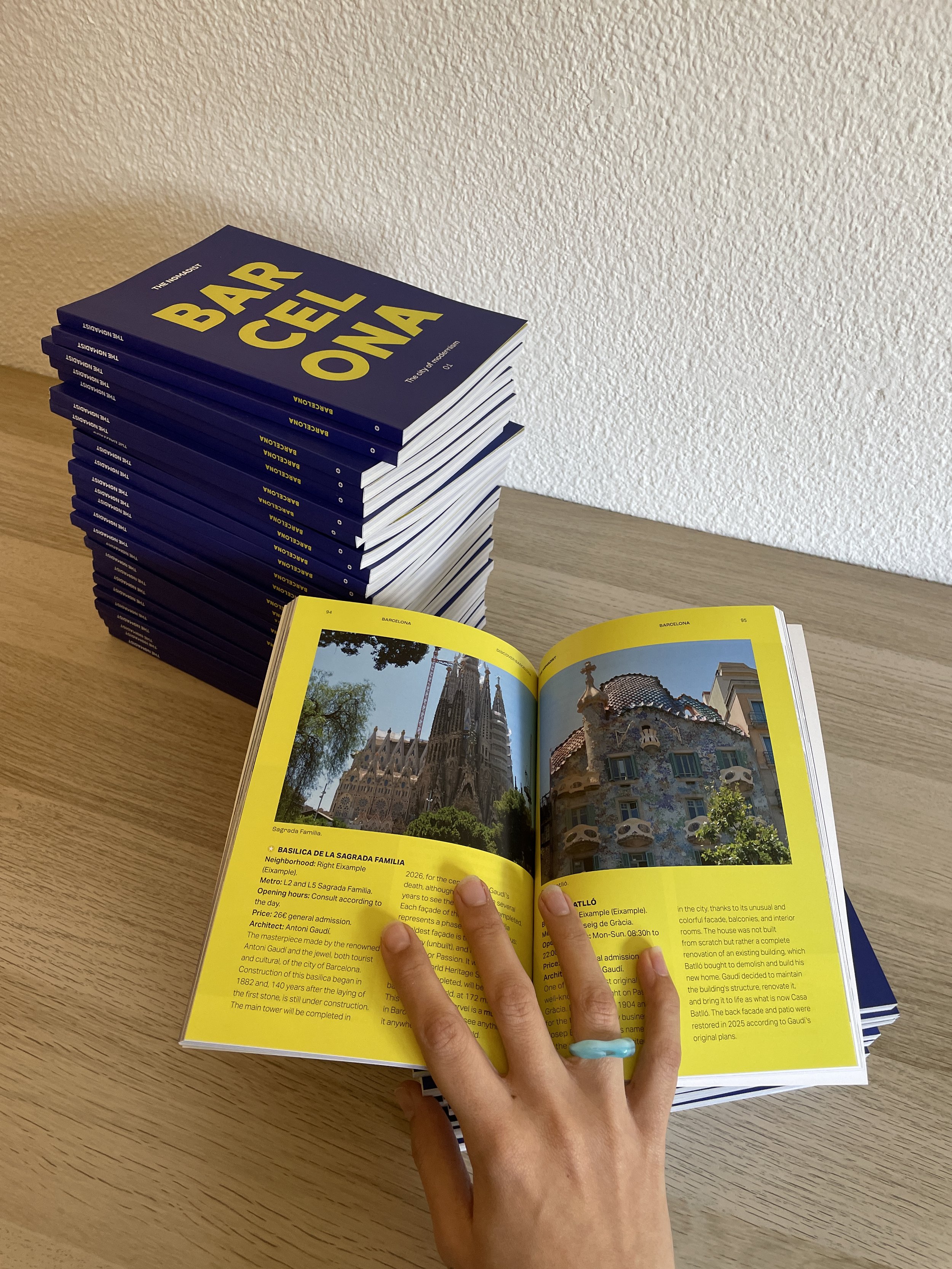 Guia de Barcelona vista desde arriba