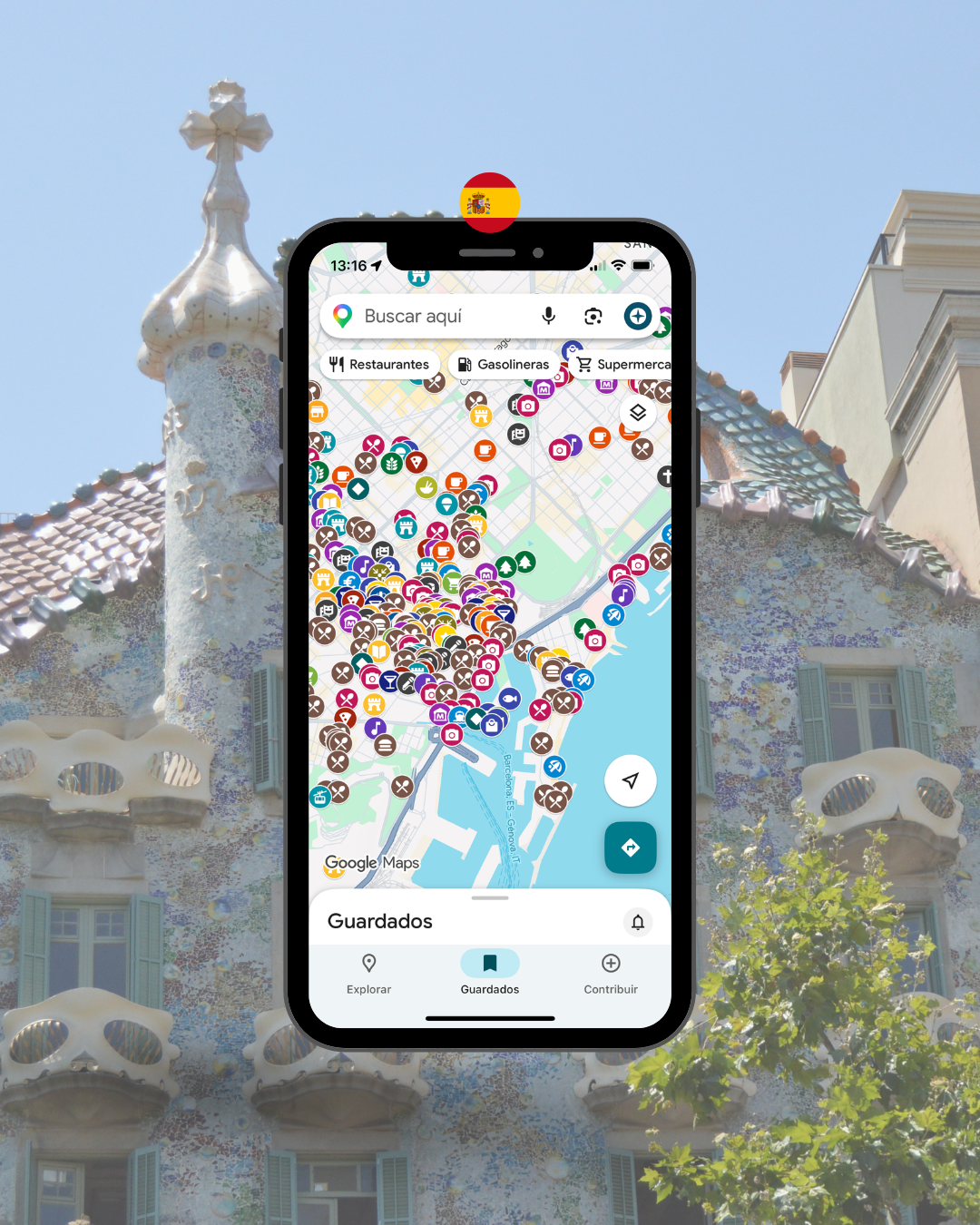 Mapa de Barcelona (ESP)