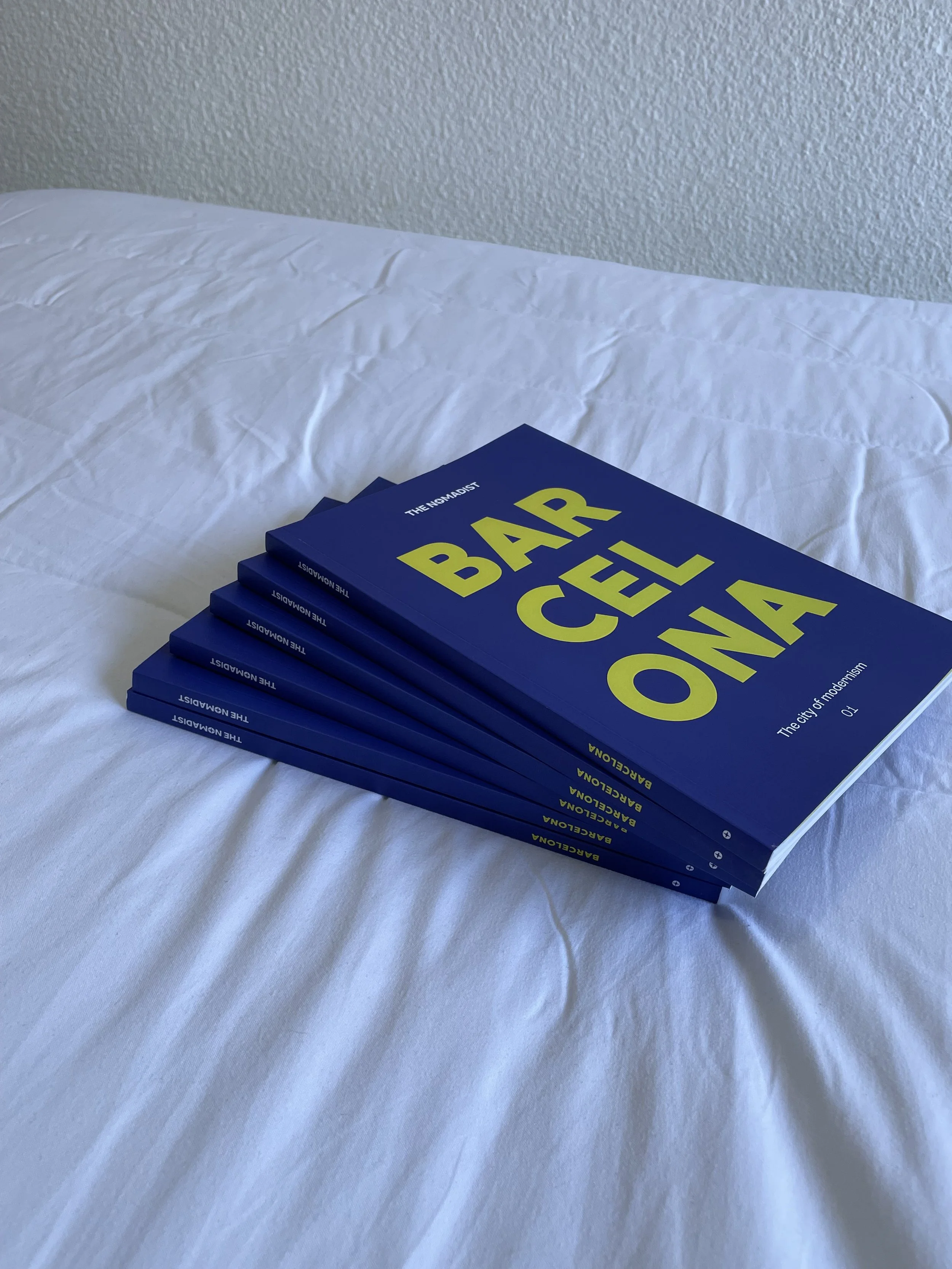 Guia de Barcelona apiladas