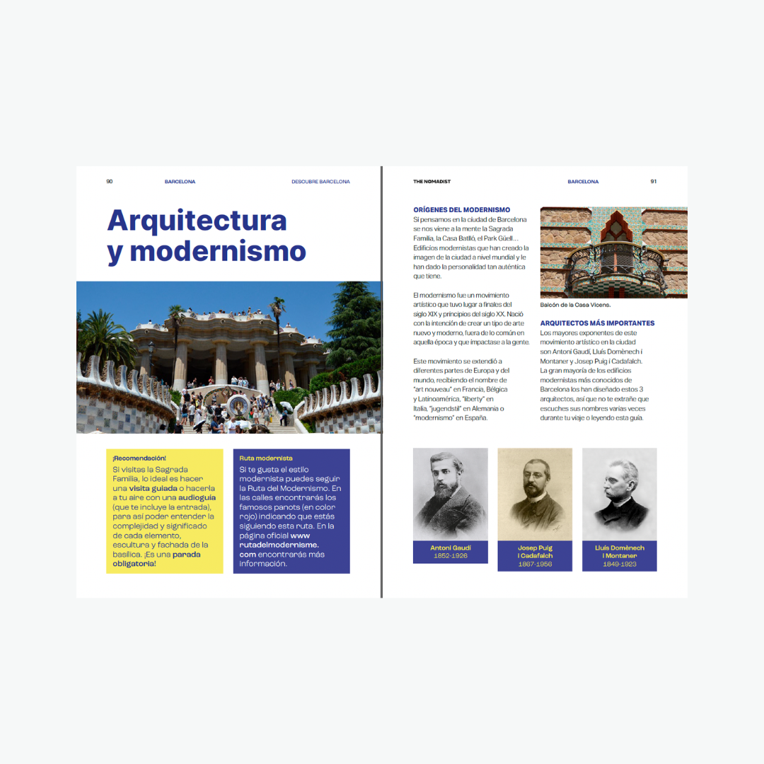 Arquitectura y modernismo (guía de Barcelona)