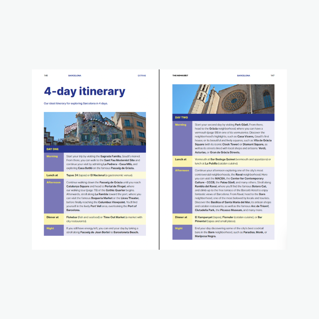 4-day itinerary in Barcelona (Barcelona guide)