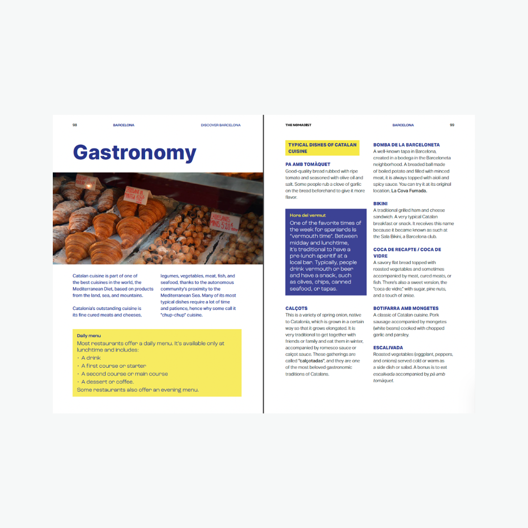 Catalan gastronomy (Barcelona guide)