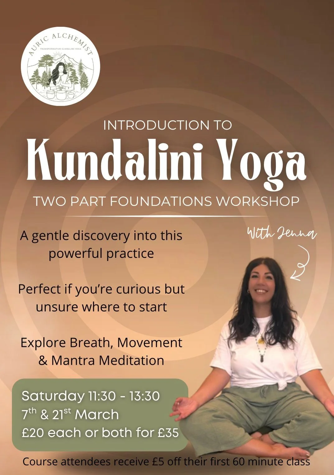 Kundalini yoga workshop Ormskirk West Lancashire
