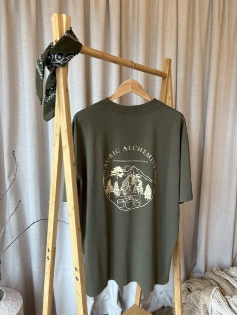 Auric Alchemist Ancient Moss Tee