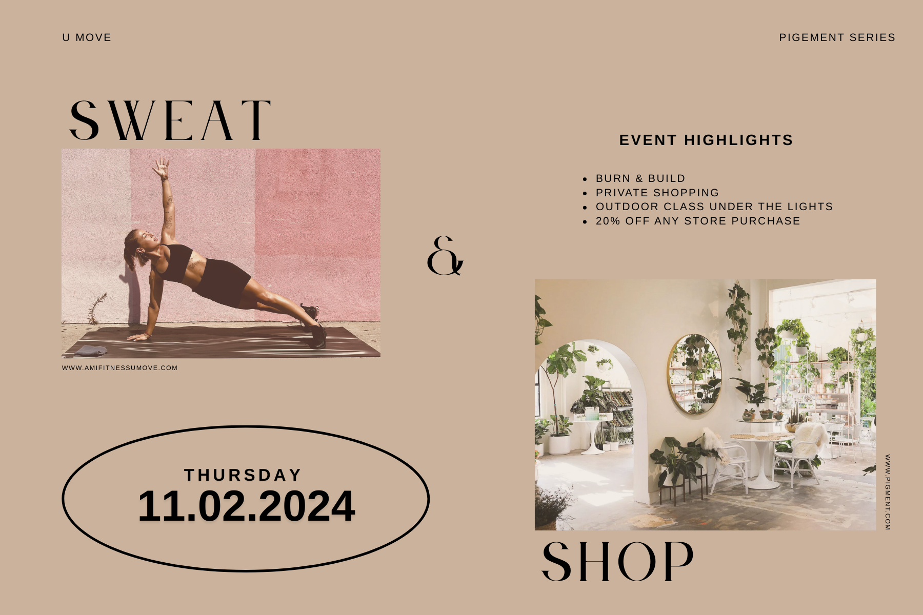 Sweat & Shop