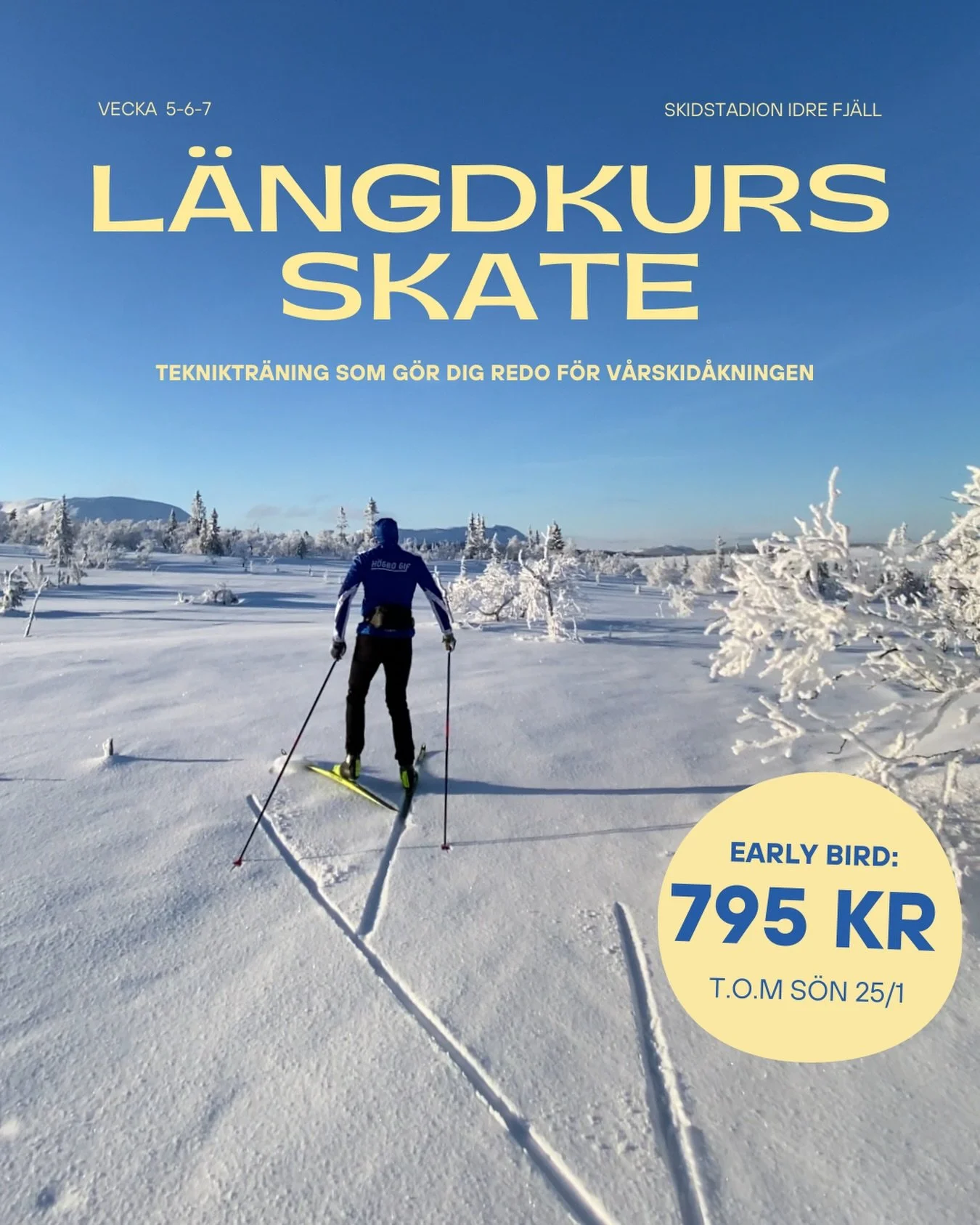 Hall&aring; Idrebor! Nu k&ouml;r vi kv&auml;llskurs i skate!💫

Snart v&auml;rmer v&aring;rsolen igen och d&aring; &auml;r det prime time f&ouml;r skate! Under tre vardagskv&auml;llar s&auml;tter vi fart p&aring; skateskidorna.

Du kan f&ouml;rv&auml
